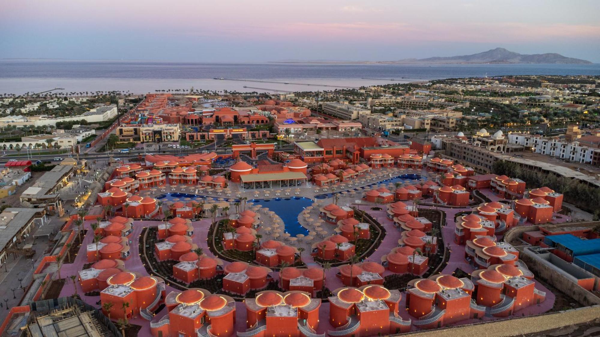 Pickalbatros Laguna Club Resort Sharm El Sheikh Exterior photo Aerial view of the resort